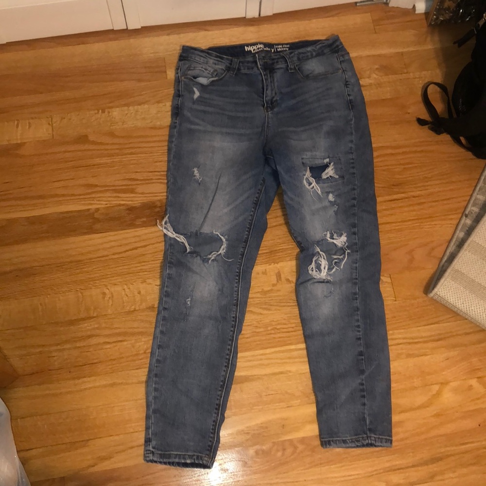 Ripped Hippie Laundry Jeans